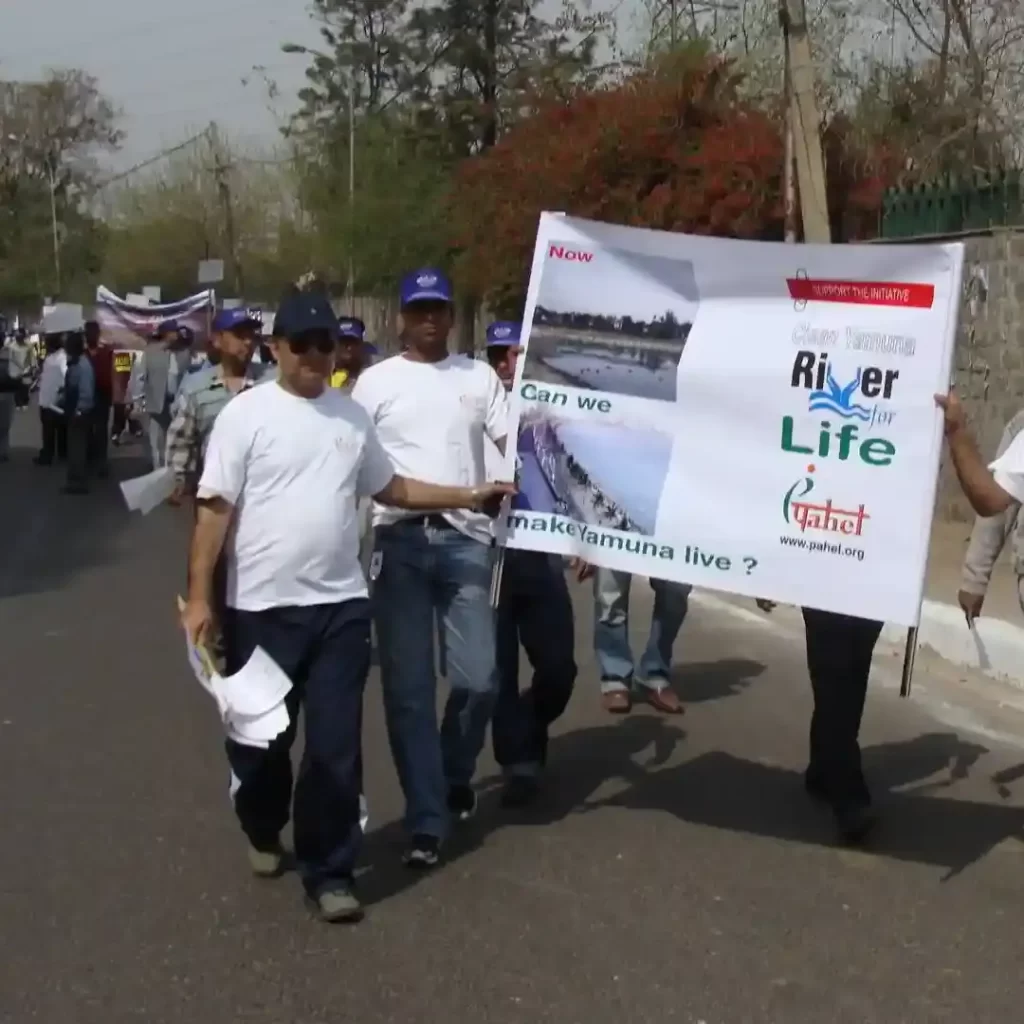clean yamuna river campaign pahel ngo